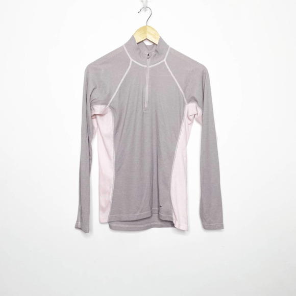 Patagonia Gray and Pink Long Sleeve Top - Picture 2 of 6